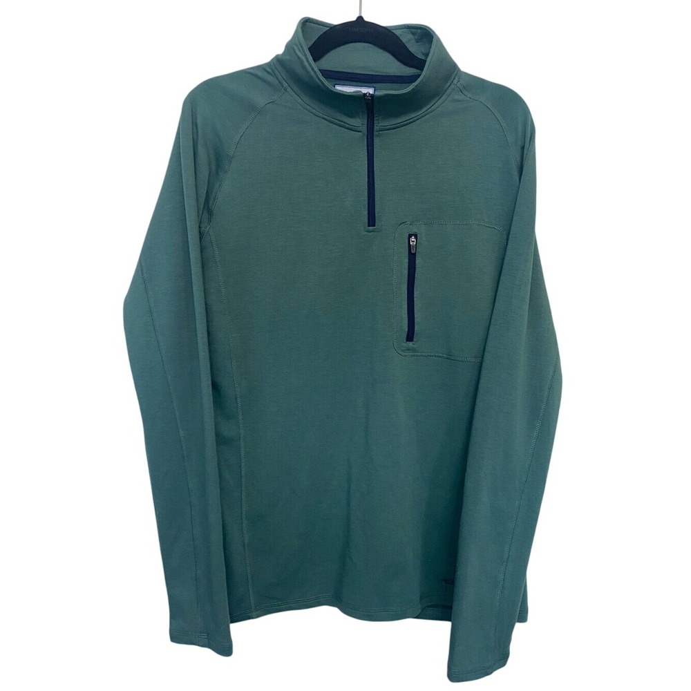 Properly‎ Tied Bay Pullover Hunter GreenMen's size M